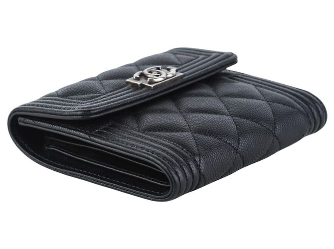 Chanel Cartera para mujer Caviar Boy Silver - vista 3