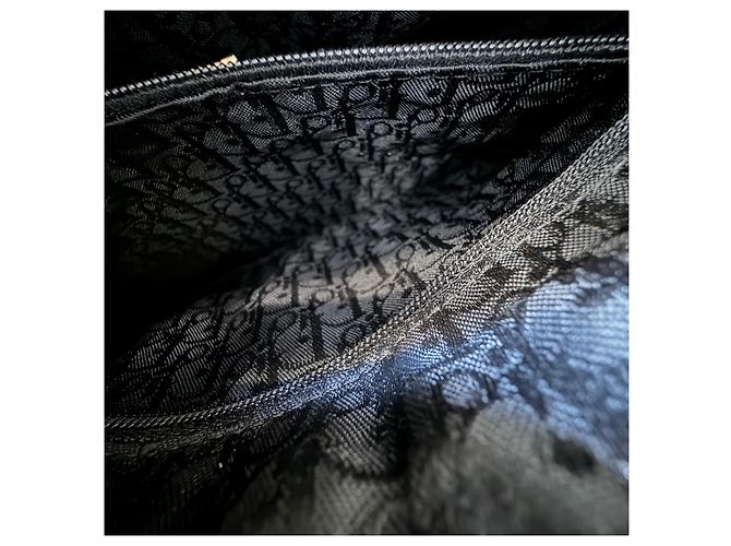 Dior Borsa Tote Lady Cannage Ivory Silver Small - vista 19