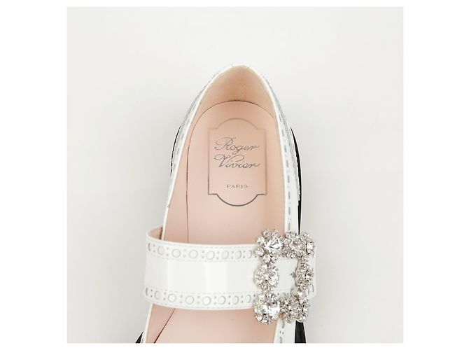Roger Vivier Mocassini Mary Jane con fiori - vista 11