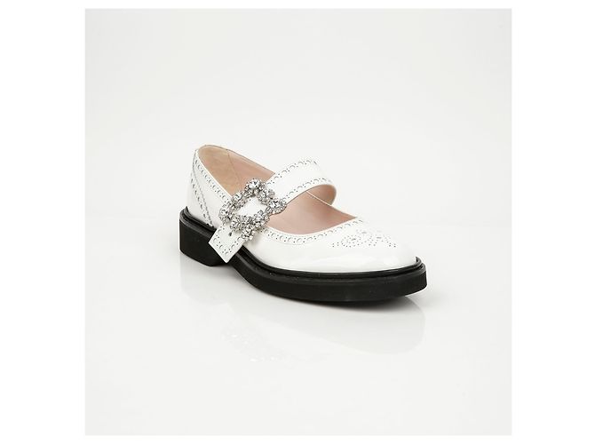 Roger Vivier Mocassini Mary Jane con fiori - vista 2