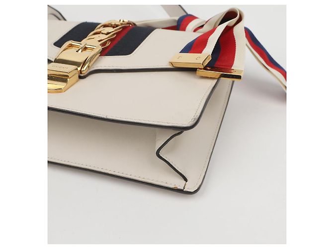 Gucci Picca borsa a tracolla bianca - vista 10