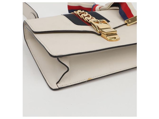 Gucci Picca borsa a tracolla bianca - vista 11
