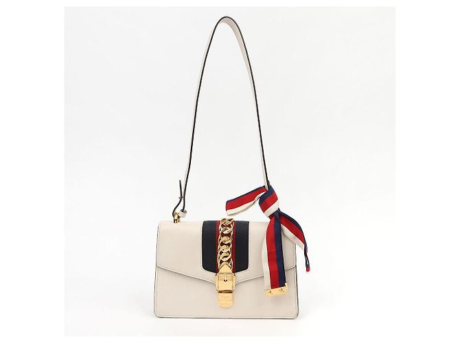 Gucci Picca borsa a tracolla bianca - vista 2