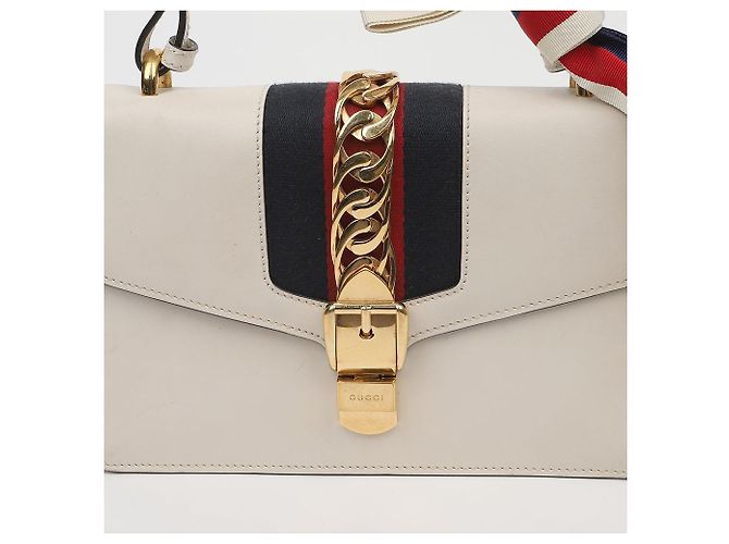 Gucci Picca borsa a tracolla bianca - vista 3