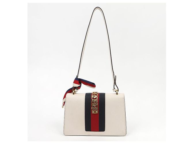 Gucci Picca borsa a tracolla bianca - vista 4