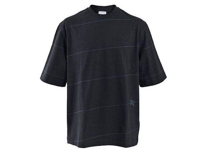 Burberry gestreiftes Baumwoll-T-Shirt - Ansicht 2
