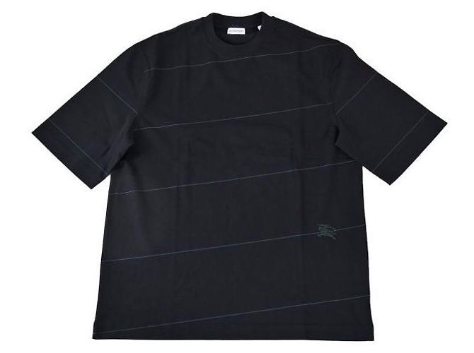 Burberry gestreiftes Baumwoll-T-Shirt - Ansicht 4
