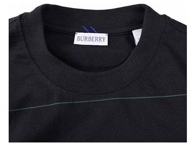 Burberry gestreiftes Baumwoll-T-Shirt - Ansicht 5