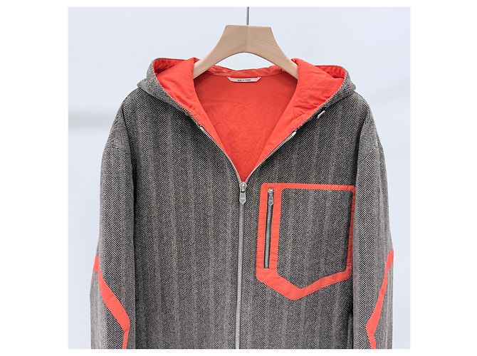 Hermès Giacca con cappuccio in cashmere - vista 2