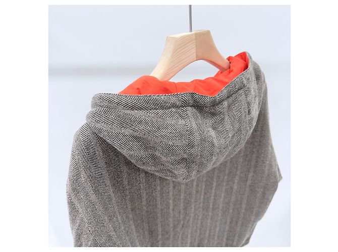 Hermès Giacca con cappuccio in cashmere - vista 5