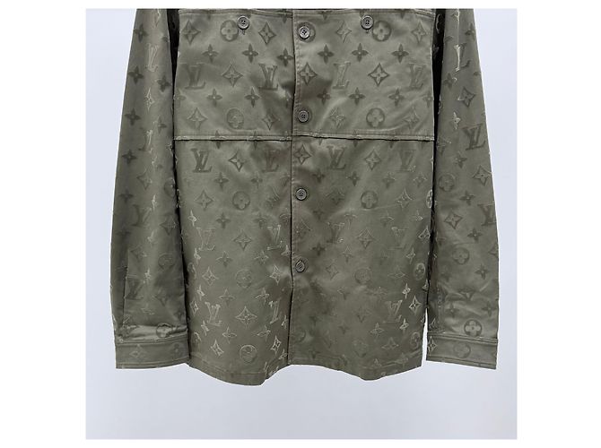 Louis Vuitton Giacca sovrappunto in velluto di cotone monogram - vista 3