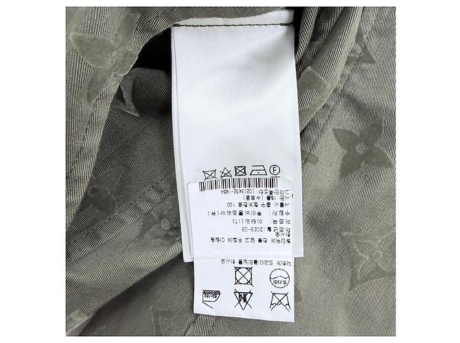 Louis Vuitton Giacca sovrappunto in velluto di cotone monogram - vista 6