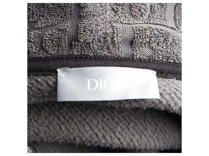 Dior Terry Oblique Hoodie Gray XL - Ansicht 5