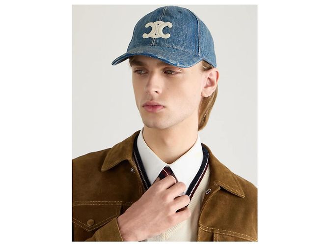 Céline Cappello Baseball Union Wash Denim - vista 10