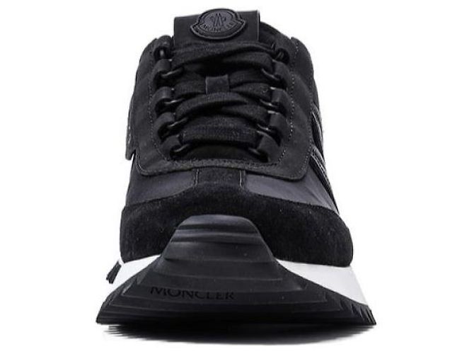 Moncler Sneakers in nubuck e camoscio - vista 3