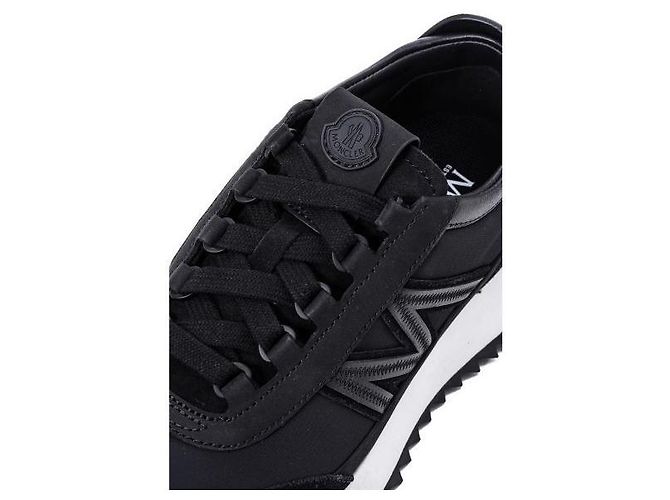 Moncler Sneakers in nubuck e camoscio - vista 8