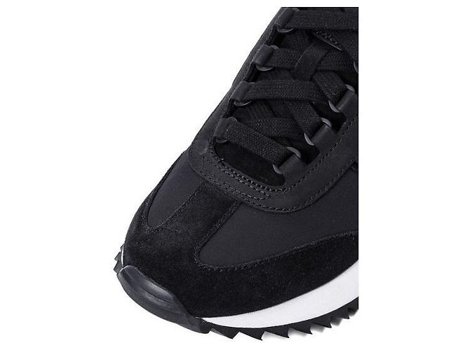 Moncler Sneakers in nubuck e camoscio - vista 9