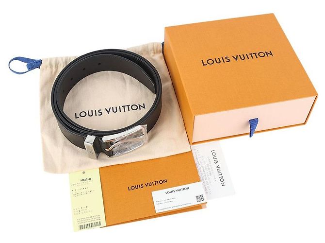 Louis Vuitton Herren-Gürtel Taiga Monogram Monceau Größe - Ansicht 7
