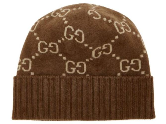 Gucci Gorro de jacquard de cashmere - vista 2