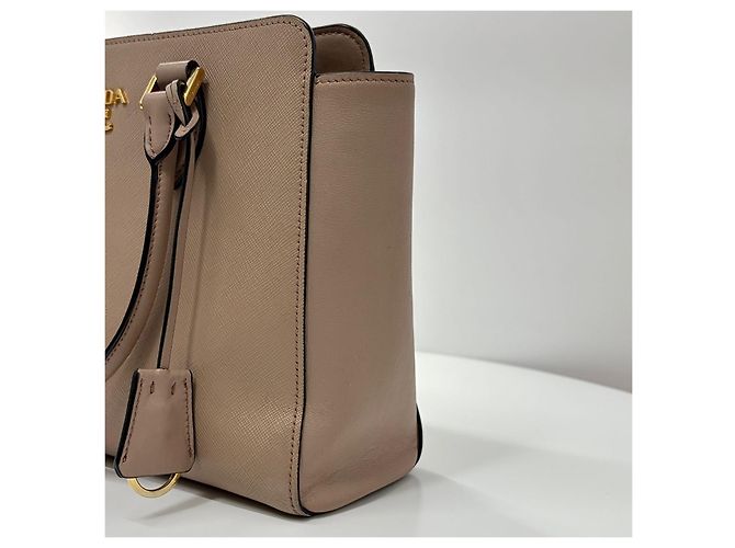 Prada Borsa Tote e borsa a tracolla in pelle Saffiano - vista 11