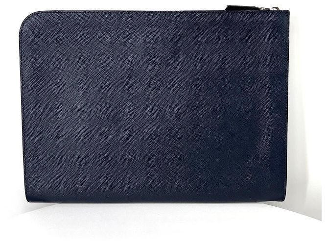 Prada Pochette à documents en Saffiano - vue 3