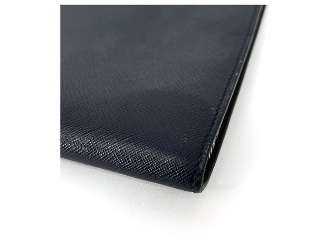 Prada Pochette à documents en Saffiano - vue 5