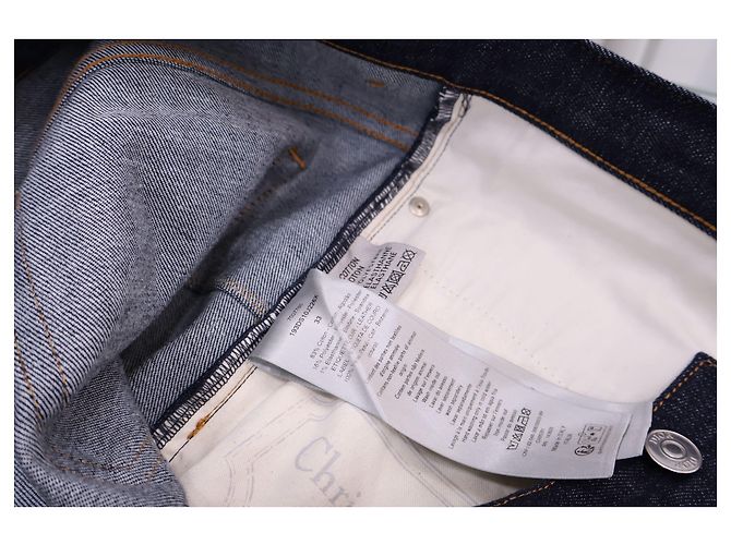 Dior Pantalones Vaqueros Oblique Low de Denim de Algodón - vista 11