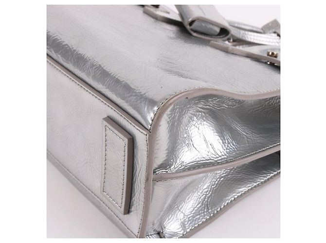 Autre Marque Mini borsa a tracolla argento - vista 10