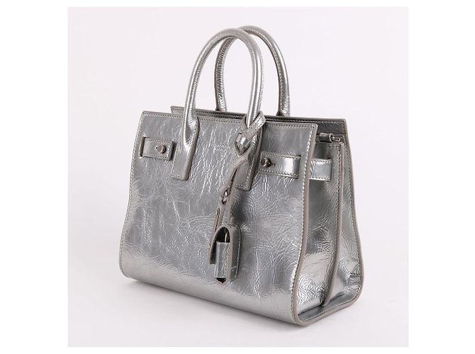 Autre Marque Mini borsa a tracolla argento - vista 3
