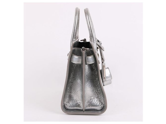 Autre Marque Mini borsa a tracolla argento - vista 4