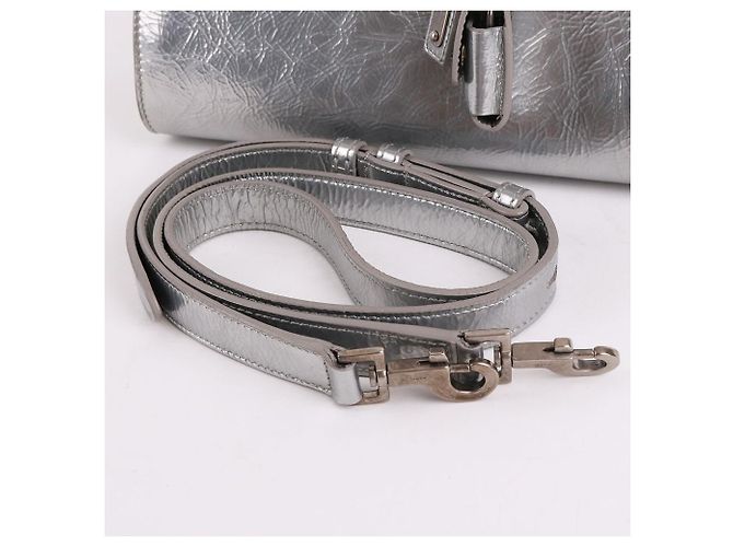 Autre Marque Mini borsa a tracolla argento - vista 7