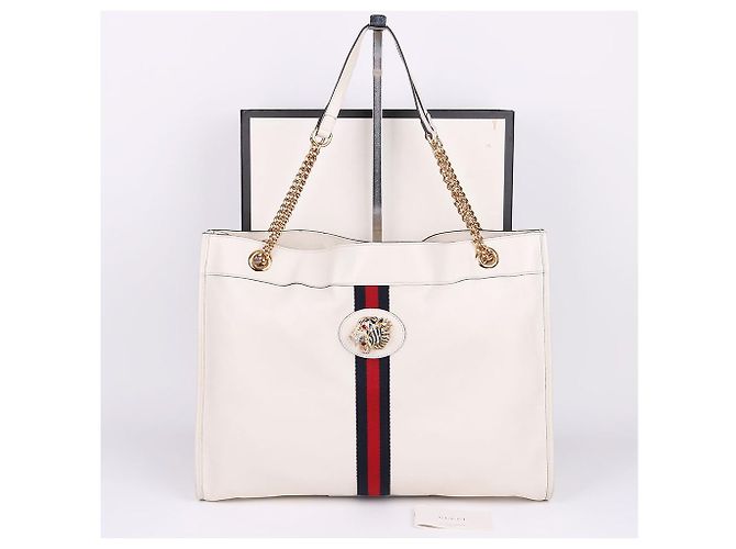 Gucci Borsa a tracolla White Raja Tiger Head - vista 12