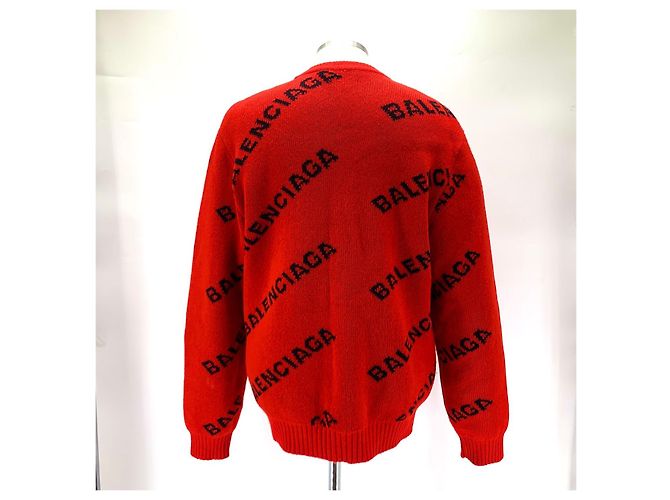 Balenciaga Multi Logo Strickpullover - Ansicht 3