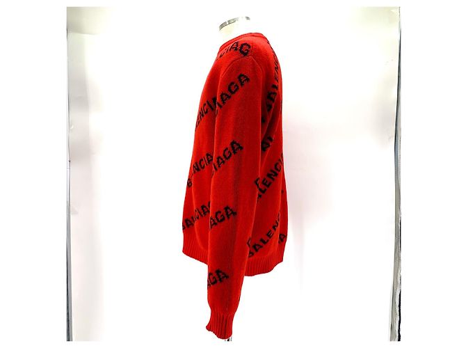 Balenciaga Multi Logo Strickpullover - Ansicht 4