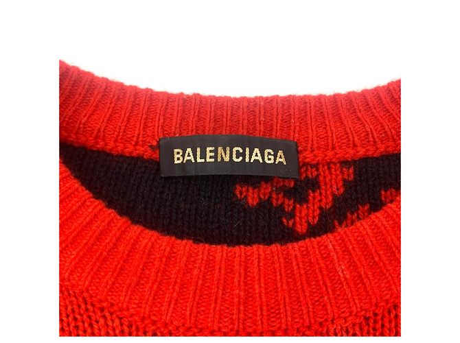 Balenciaga Multi Logo Strickpullover - Ansicht 6