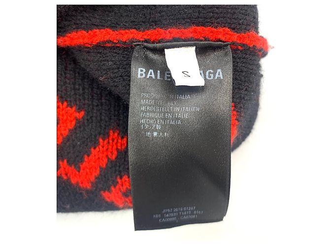 Balenciaga Multi Logo Strickpullover - Ansicht 7