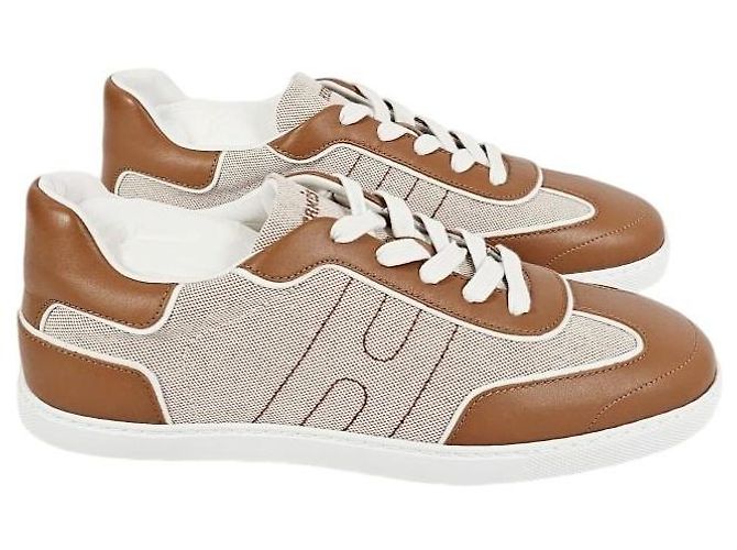 Hermès Sneakers in tela da donna - vista 10