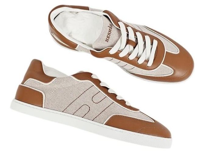 Hermès Sneakers in tela da donna - vista 11