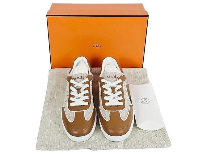 Hermès Sneakers in tela da donna - vista 16