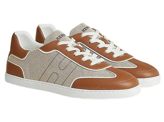 Hermès Sneakers in tela da donna - vista 2