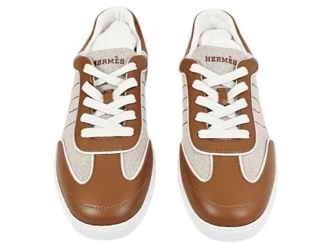 Hermès Sneakers in tela da donna - vista 8