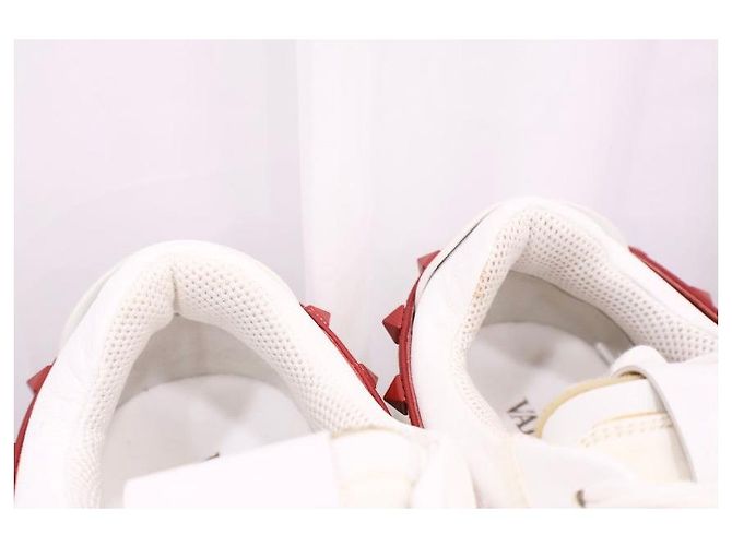 Valentino Rockstud Sneaker Leder Rot - Ansicht 3