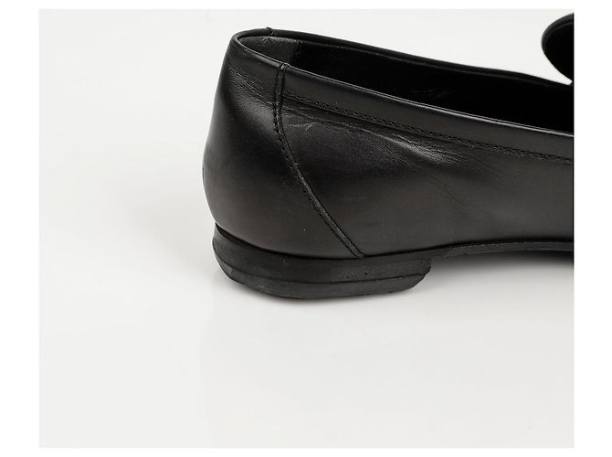 Tod's Leather Loafers Black - view 10