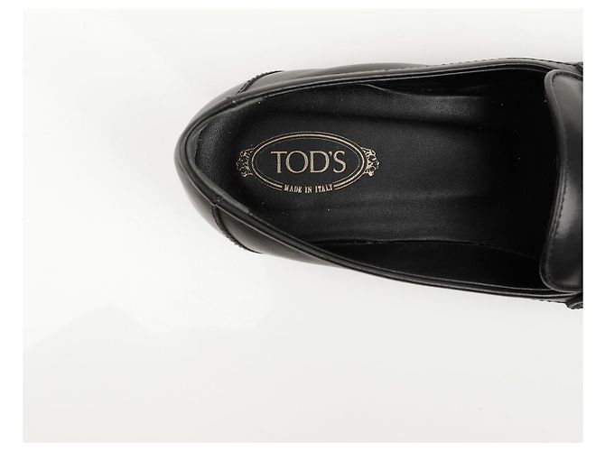 Tod's Leather Loafers Black - view 15