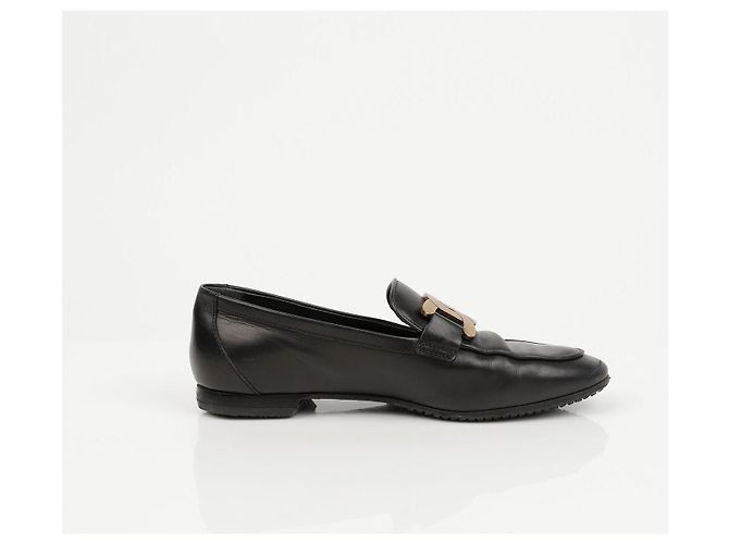 Tod's Leather Loafers Black - view 9
