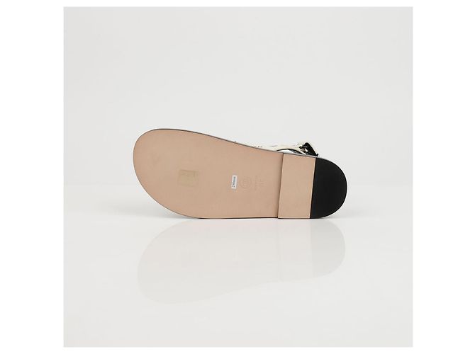 Chanel Sandali in Velcro Multi CC - vista 9
