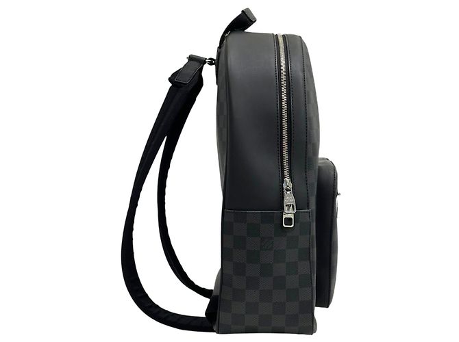 Louis Vuitton Josh Rucksack aus Graphit-Canvas - Ansicht 4