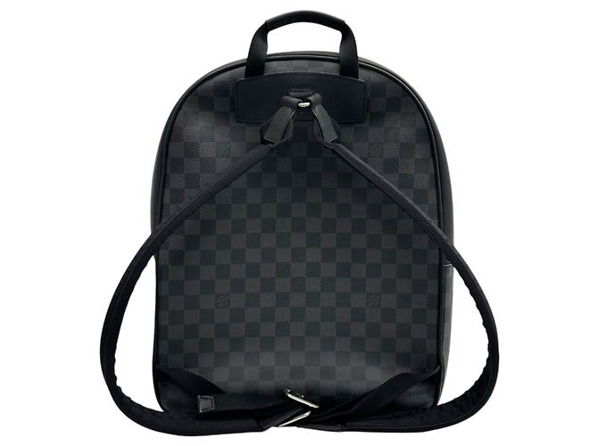 Louis Vuitton Josh Rucksack aus Graphit-Canvas - Ansicht 9