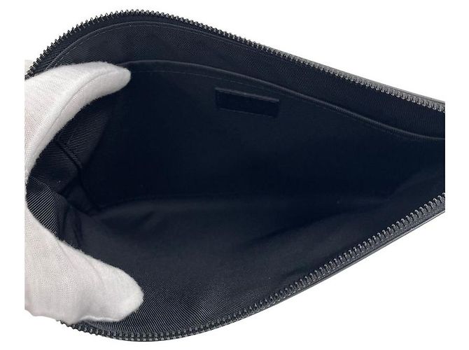 Louis Vuitton Pochette To Go Strap Clutch Bag Monogram Shadow - vista 5