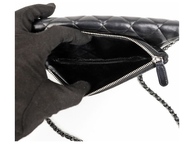 Chanel Borsa a tracolla con patta e logo CC - vista 16